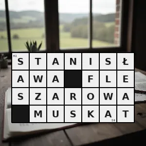 Rozwiązanie krzyżówki: autorka trylogii tak trzymać - stanisława fleszarowa-muskat | hasła, synonimy i podpowiedzi Hasło krzyżówkowe autorka trylogii tak trzymać - stanisława fleszarowa-muskat – rozwiązanie, synonimy, podpowiedzi i definicje krzyżówkowe